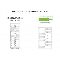 Купить встраиваемый винный шкаф Dunavox DX-119.386DSS
